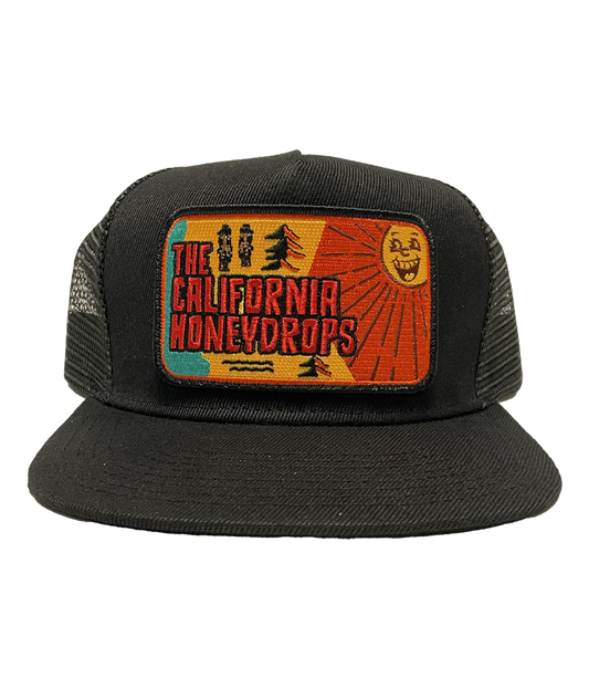 Sunrise Patch Trucker (Black)