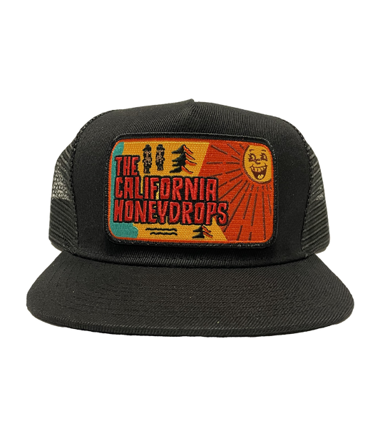 Sunrise Patch Trucker (Black)