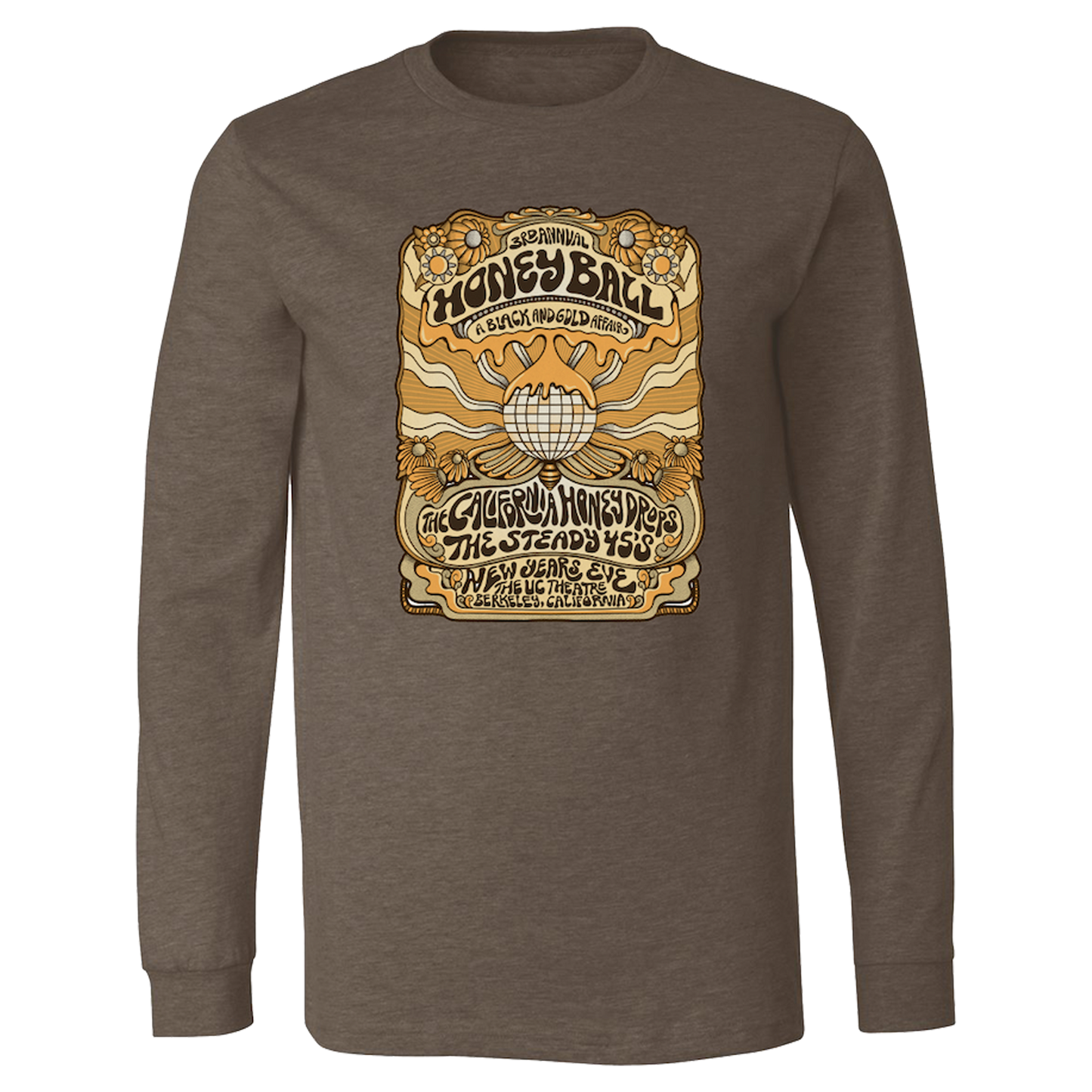 Honey Ball Long Sleeve (Heather Brown)